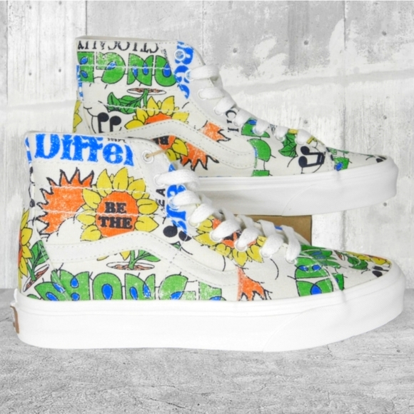 Vans Shoes - VANS Retro 90's SK8 Floral Print High Tops